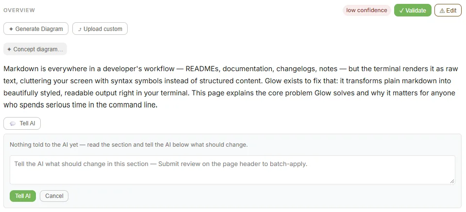 Git2Docs screenshot