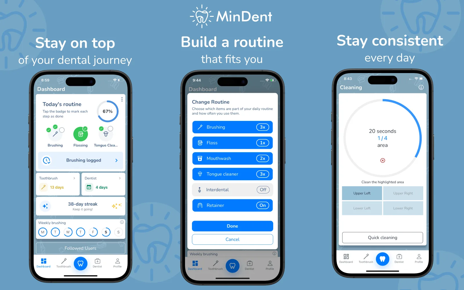MinDent screenshot