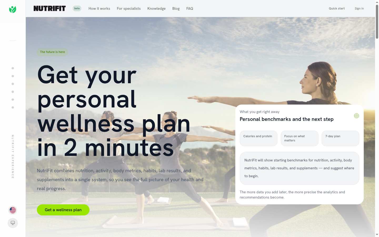 NutriFit screenshot